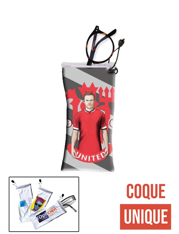 Housse Football Stars: Red Devil Rooney ManU