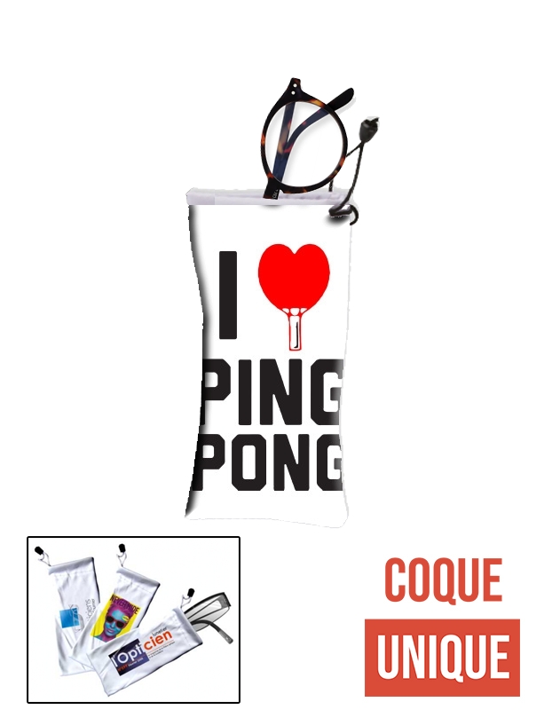 Housse I love Ping Pong