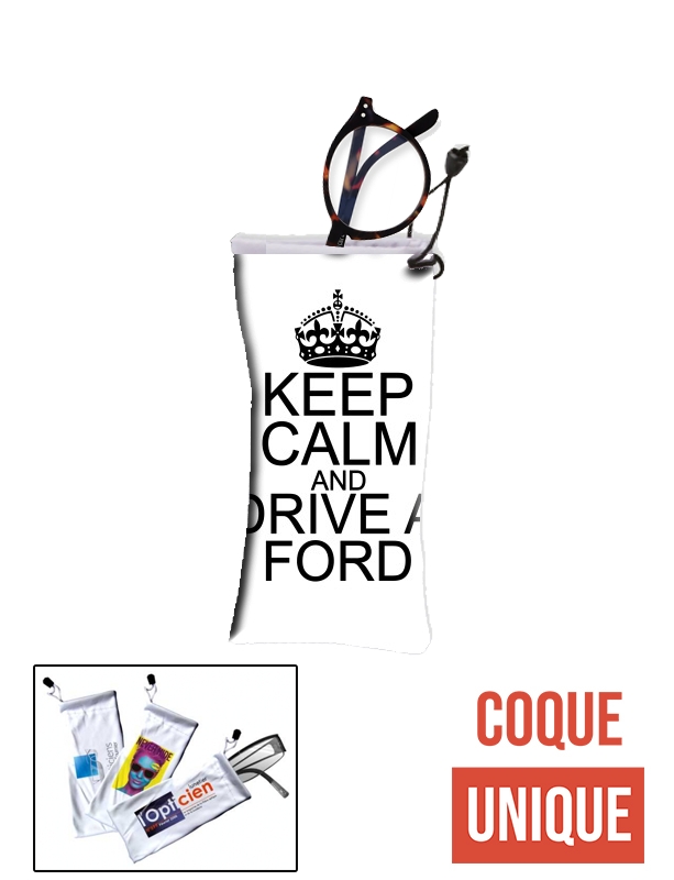 Housse Keep Calm And Drive a Ford