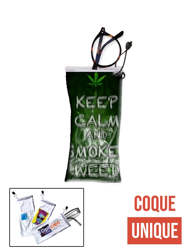 Housse Keep Calm And Smoke Weed