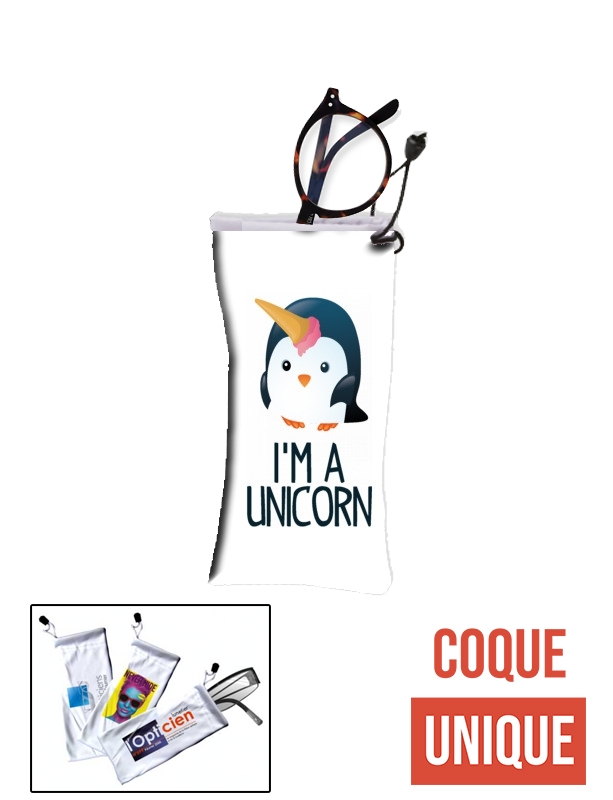 Housse Pingouin wants to be unicorn