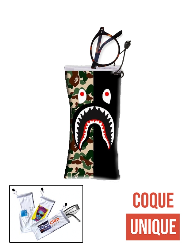 Housse Shark Bape Camo Military Bicolor