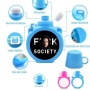 Porte Clé Mr Robot Fuck Society à petits prix