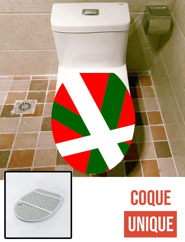 Housse siège de toilette Basque à petits prix