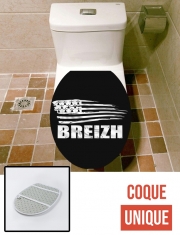 Housse siège de toilette - Décoration abattant WC Breizh Bretagne
