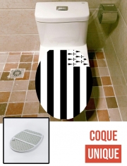 Housse siège de toilette - Décoration abattant WC Bretagne