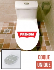 Housse siège de toilette - Décoration abattant WC Personnalisé au Style LEVIS