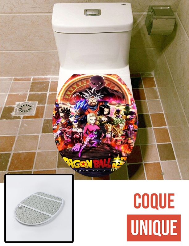 Housse siège de toilette Dragon Ball X Avengers à petits prix