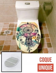 Housse siège de toilette - Décoration abattant WC Attrape Reve