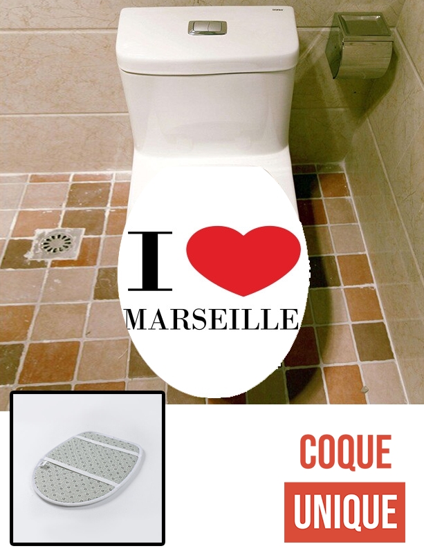 Housse I love Marseille