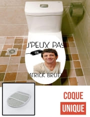 Housse siège de toilette - Décoration abattant WC J'peux pas j'ai Patrick Bruel