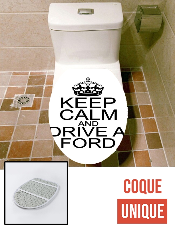 Housse Keep Calm And Drive a Ford