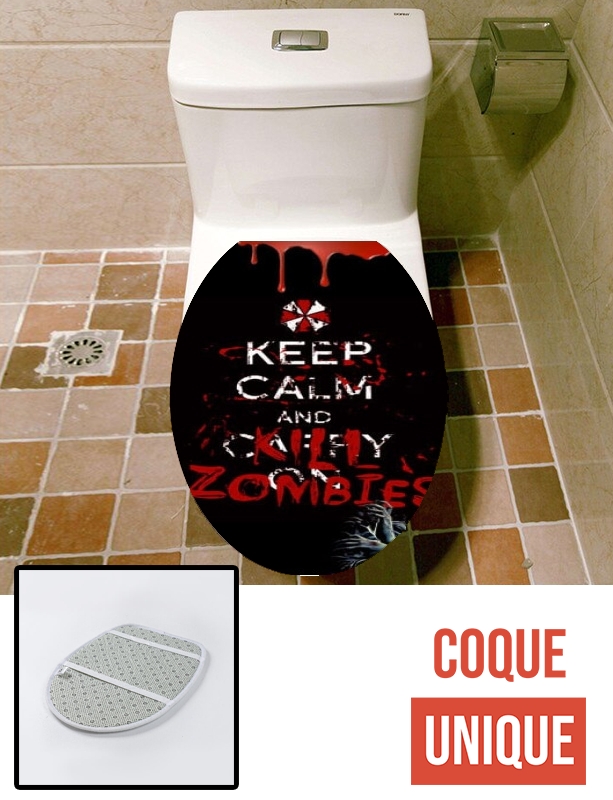Housse Keep Calm And Kill Zombies