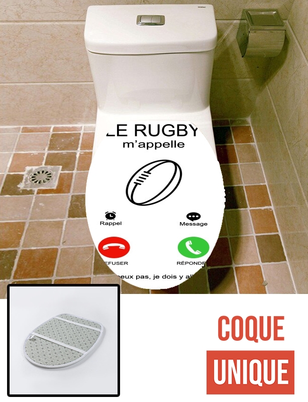 Housse Le rugby m'appelle