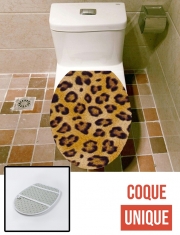 Housse siège de toilette - Décoration abattant WC Leopard