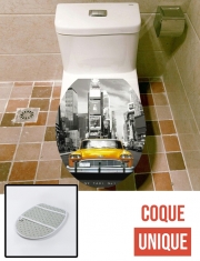 Housse siège de toilette - Décoration abattant WC Taxi Jaune Ville de New York City
