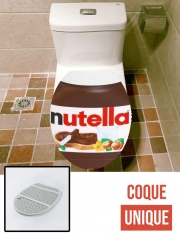 Housse siège de toilette - Décoration abattant WC Nutella