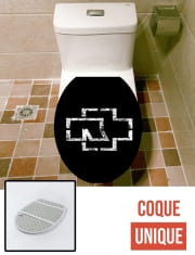 Housse siège de toilette - Décoration abattant WC Rammstein