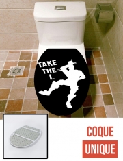 Housse siège de toilette - Décoration abattant WC Take The L Fortnite Celebration Griezmann