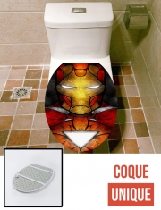 Housse siège de toilette - Décoration abattant WC The Iron Man