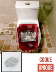 Housse siège de toilette - Décoration abattant WC Poche de sang