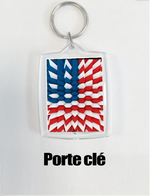 Porte 3D Poly USA flag