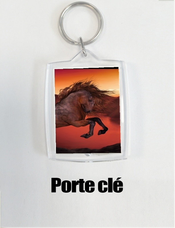 Porte A Horse In The Sunset