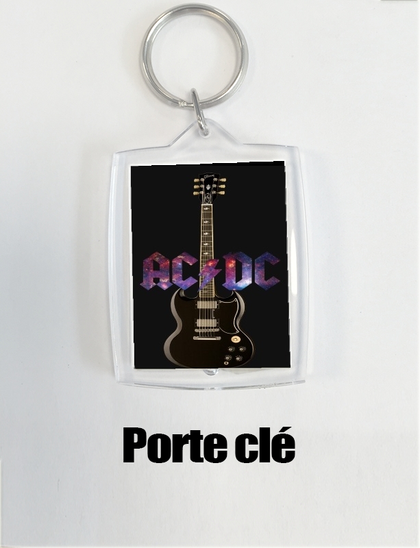 Porte AcDc Guitare Gibson Angus