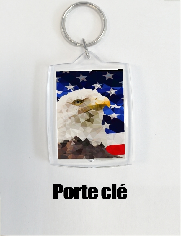 Porte American Eagle and Flag