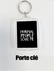 porte-clef-personnalise-rectangle American Horror Story Normal people scares me
