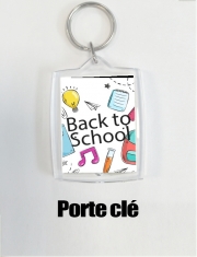 porte-clef-personnalise-rectangle Back to school background drawing