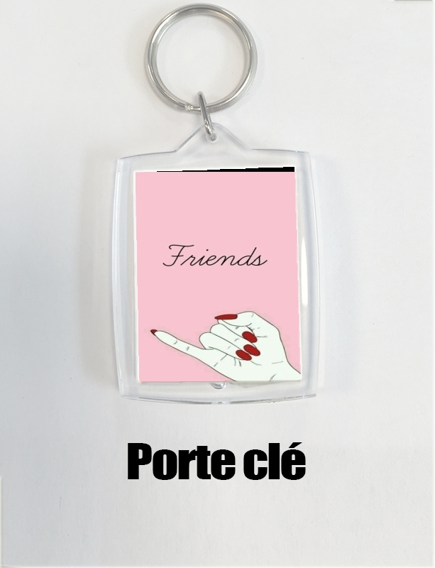 Porte BFF Best Friends Pink Friends Side