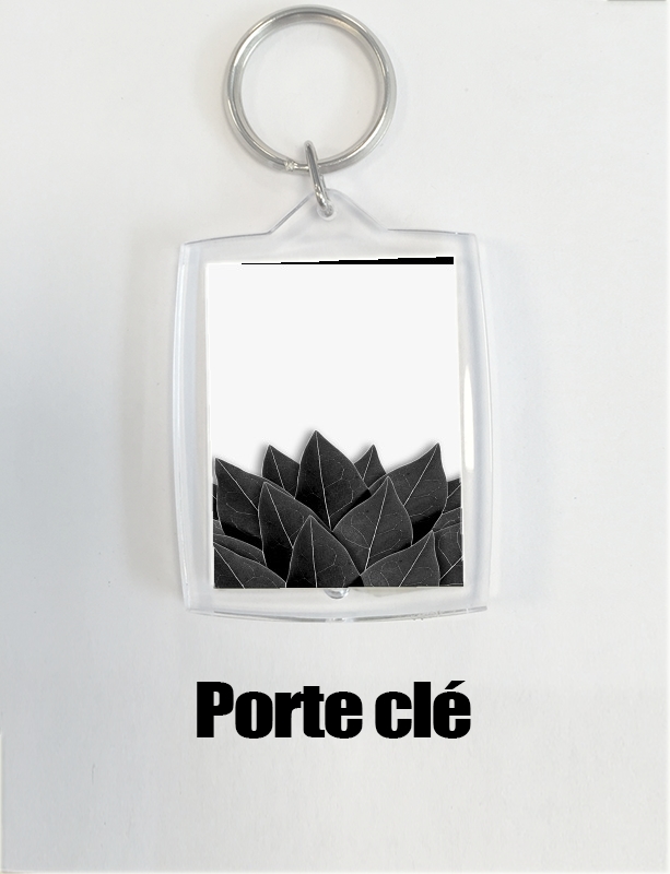 Porte Black Leaves
