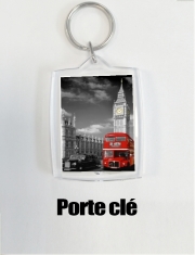 Porte Clé - Format Rectangulaire Bus Rouge de Londres