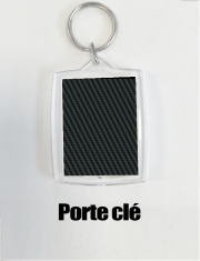 Porte Clé - Format Rectangulaire Carbone noir
