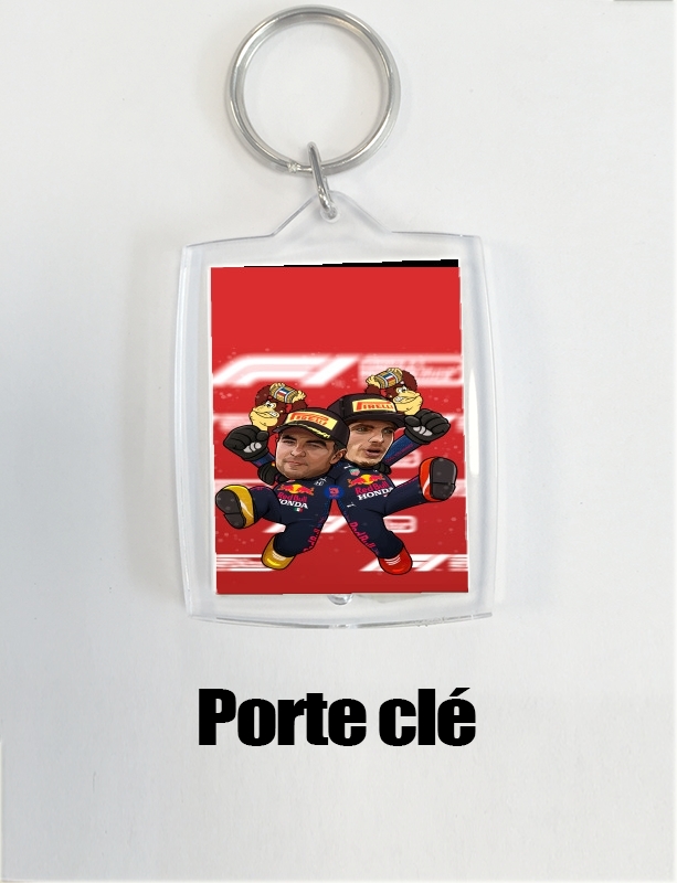 Porte Checo Perez And Max Verstappen