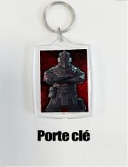 Porte Clé - Format Rectangulaire Chevalier Noir Fortnite