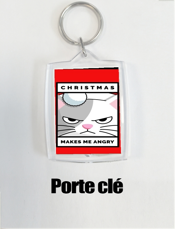 Porte Christmas makes me Angry cat