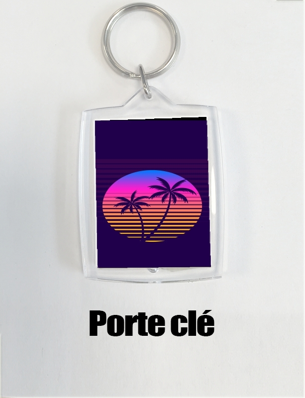 Porte Classic retro 80s style tropical sunset