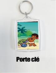 porte-clef-personnalise-rectangle Disney Hangover Moana and Stich