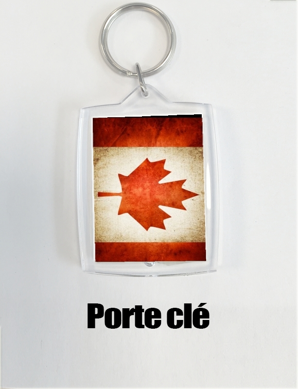 Porte Drapeau Canada vintage