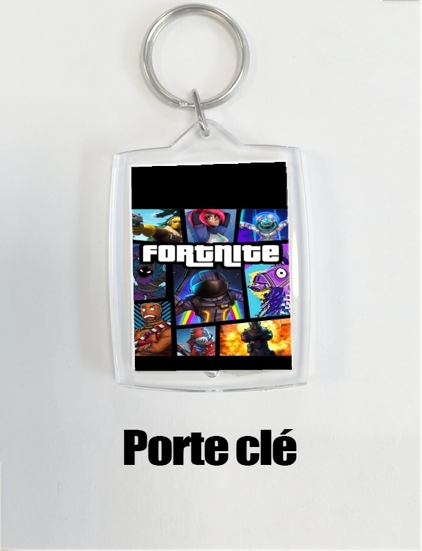 Porte Fortnite - Battle Royale Art Feat GTA