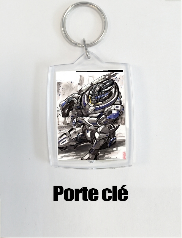 Porte Garrus Vakarian Mass Effect Art