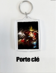 porte-clef-personnalise-rectangle Grunge Ironman