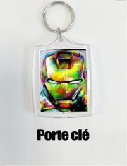 porte-clef-personnalise-rectangle I am The Iron Man