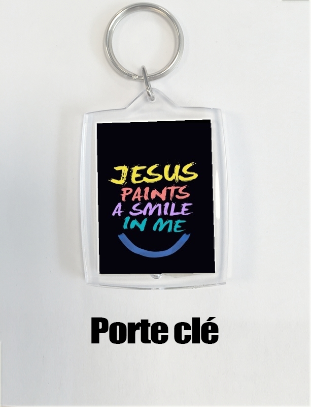 Porte Jesus paints a smile in me Bible