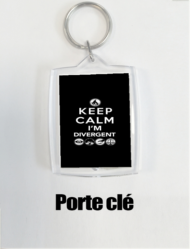 Porte Keep Calm Divergent Faction