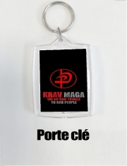 porte-clef-personnalise-rectangle Krav Maga Bad Things to bad people