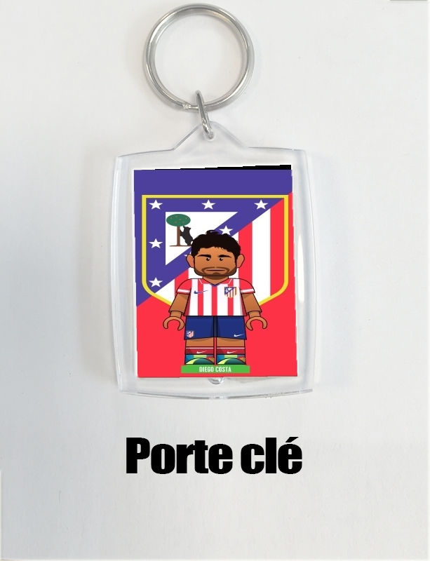 Porte Lego Football: Atletico de Madrid - Diego Costa