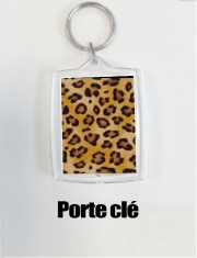 Porte Clé - Format Rectangulaire Leopard